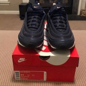 Nike Air Max 97 Navy / Gold